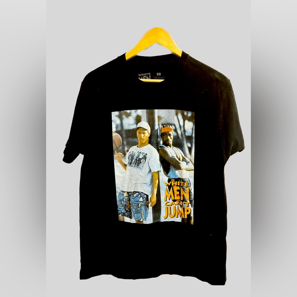 Vintage ‘White Men Can’t Jump” Graphic Tee (Men’s Large) NWOT